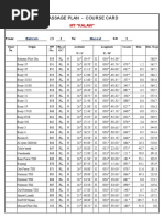 Compass Deviation Table | PDF | Geometric Measurement | Electromagnetism
