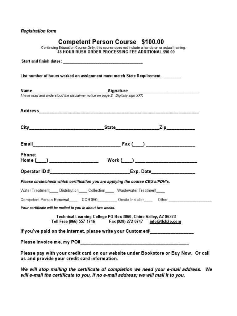 Competant Person Assignment | PDF | Soil | Wastewater