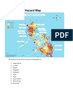 Philippines Earthquake Hazard Map
