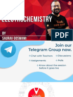 Electrochemistry Lec - 1