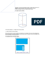 Circular Cylinder: Definition, Diagram & Surface Area