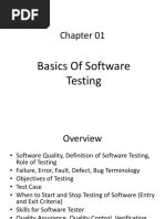 Basics of Software Testing