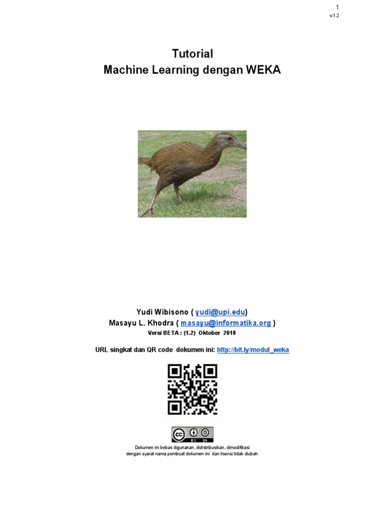Tutorial Machine Learning dengan WEKA | PDF