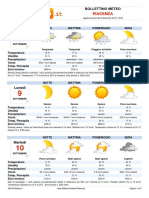 Meteo Piacenza