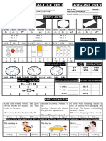 LND Practice Test AUGUST 2019: Part-1 Math