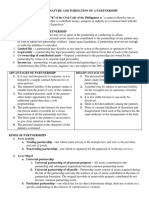 CHAPTER 2 - Nature and Formation of A Partnership