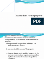 Income From House Property