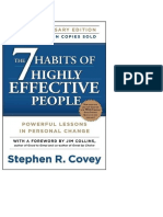 7 Habits of Highly Effective People