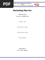 Finalized Marketing Plan