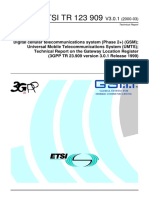 ETSI TR 123 909: Technical Report