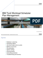 IBM Tivoli Workload Scheduler Plan Management