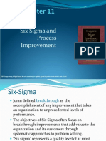 Six Sigma and Process Improvement