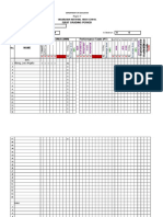 First Grading Period 0 2018-2019 0 0 Written Work (WW) Performance Tasks (PT)