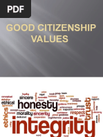 Good Citizenship Values