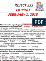 Filipino February 1project 555