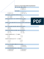 Soal Latihan Aljabar7 PDF