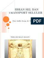 Membran Sel Transport Sel Dr. Sinu PDF