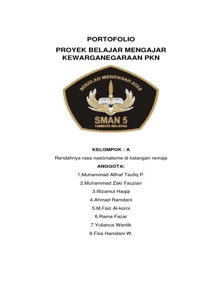 Rendahnya Rasa Nasionalisme Di Kalangan Remaja