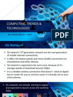 Computing Trends & Technologies Overview