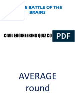 PLV Ce Battle of The Brains: Civil Engineering Quiz Competition