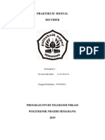 Laporan Praktik Digital 5 Decoder PDF
