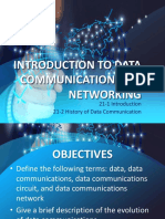 Introduction To Data Communication and Networking
