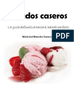 Helados Caseros La Guia Defini - Maria J PDF