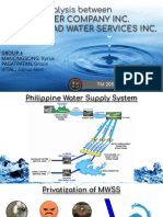 Financial Analysis of Manila Water & Maynilad