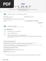 May 2019 Guntur Electricity Bill