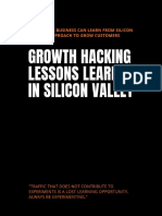 Five powerful Growth Hacking lessons from Silicon Valley