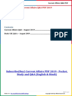 Current Affairs Q&A PDF Free - August 2019 by AffairsCloud.pdf