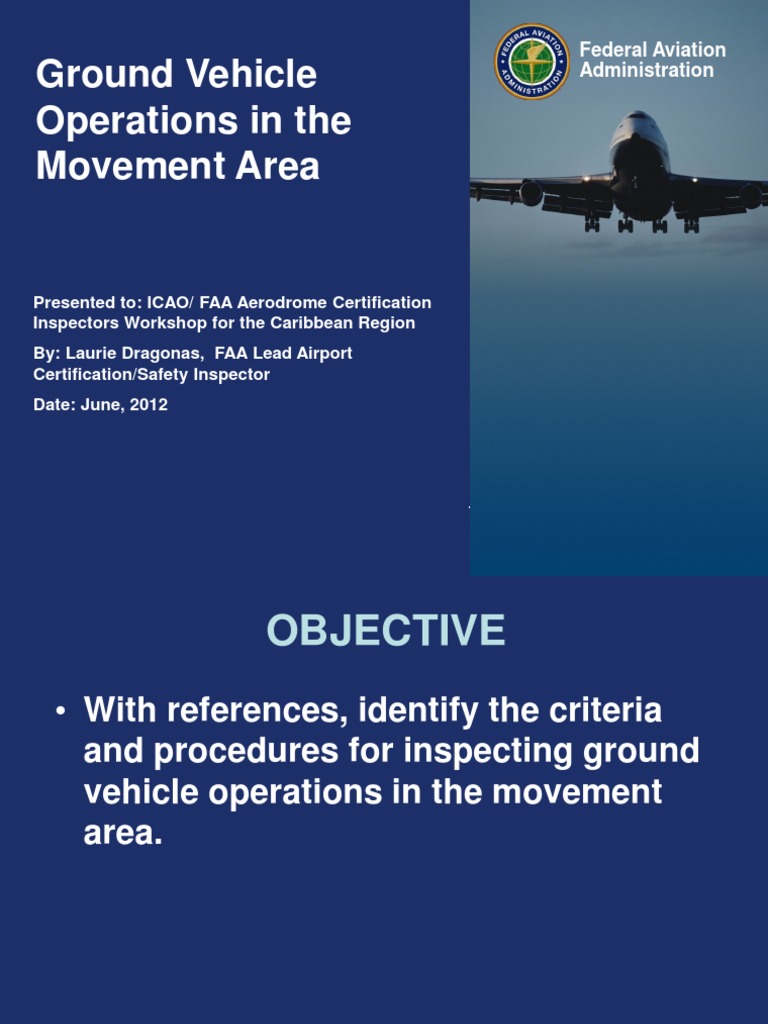 Ground Vehicle Operations ICAO PDF Air Traffic Control Aerodrome