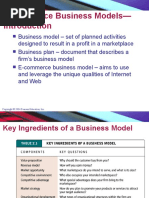 E-Commerce Business Models