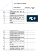 Daftar Pencapaian Kompetensi Ketrampilan Klinik: Stase