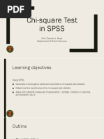 Chi-Square Test in SPSS