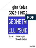 Bagian Kedua GD2211 IHG 2: Geometri Ellipsoid