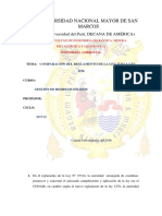 Comparación Del Reglamento de La Ley 27314 y Ley 1278