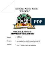 Trabajo de Investigación 2