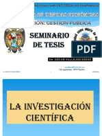 La Investigación Científica