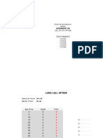 Financial Derivatives Call & Put Option Group Members: Assignment On