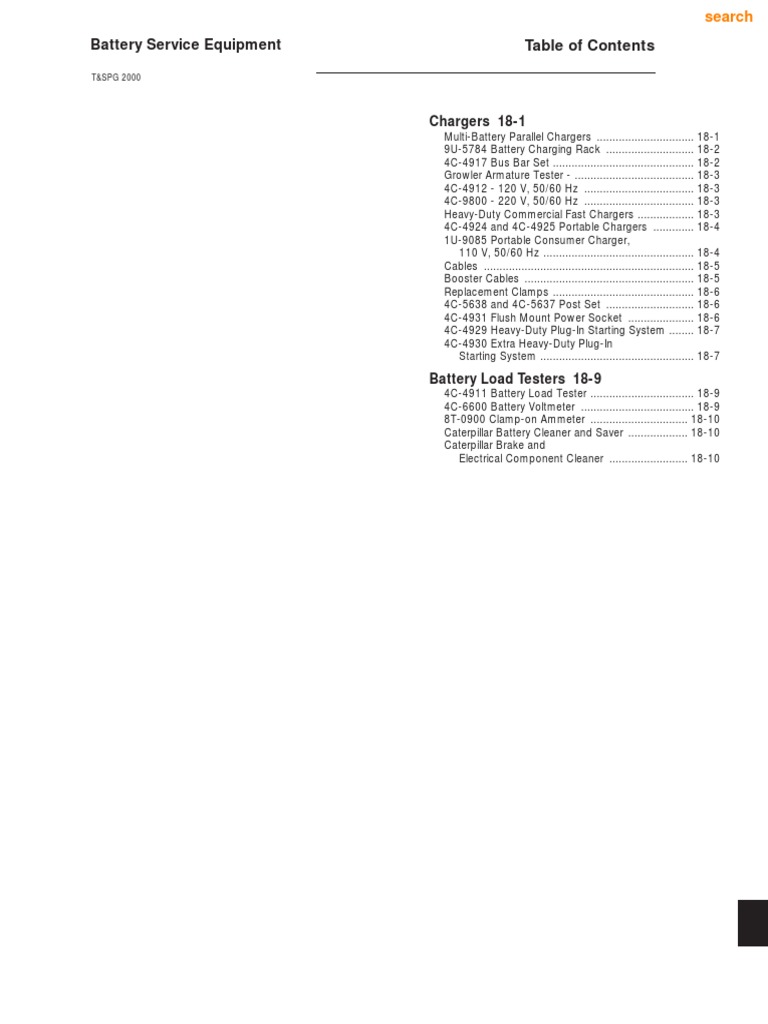 Battery Service Equipment | PDF | Battery Charger | Ac Power Plugs And ...