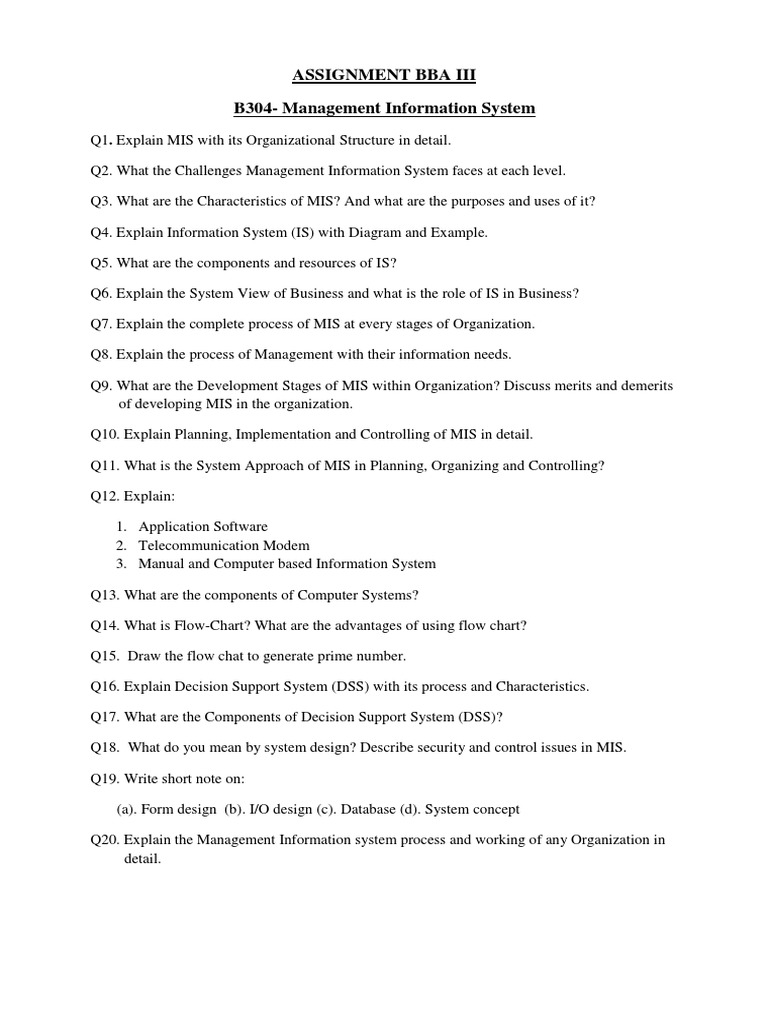 Management Information Systems Overview | PDF