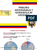 Posición Astronomica y Geográfica de Colombia PDF