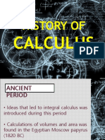 History of Calculus