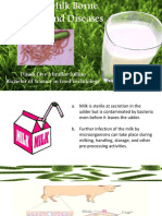 Pathogenesis in Milk