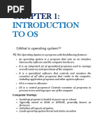 To Os: 1) What Is Operating System?? A)