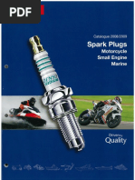DENSO Motorcycle Spark Plugs Guide | PDF | Manufactured Goods