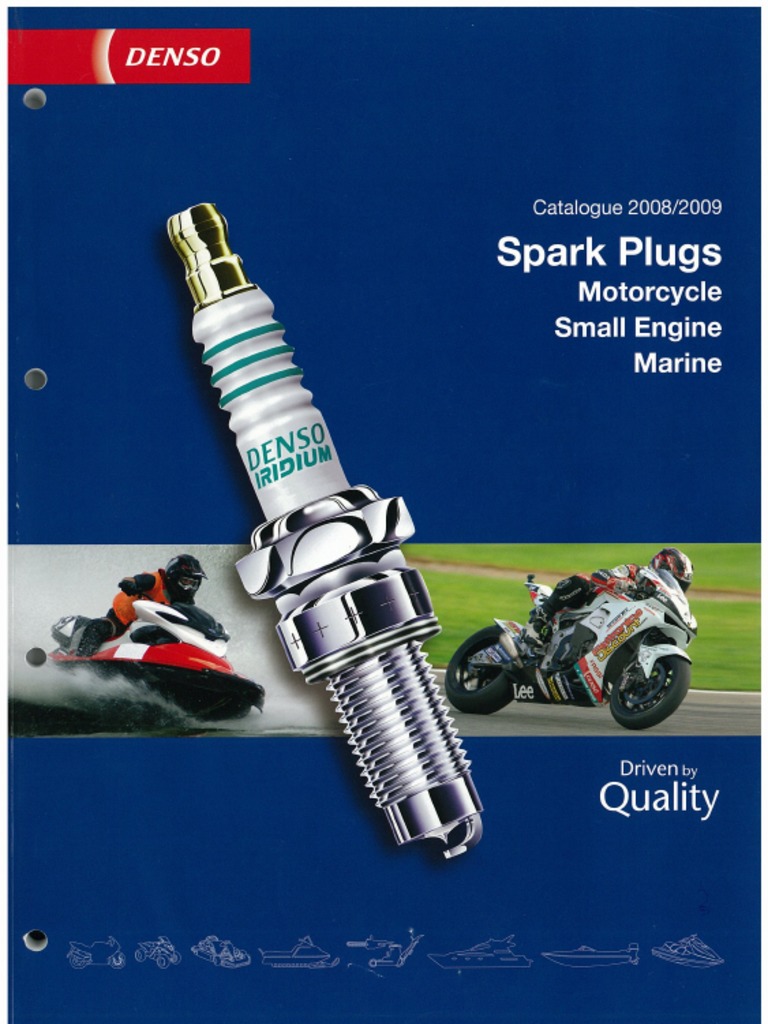 Iridium Spark Plugs For Motor | PDF | Mechanical Engineering | Materials