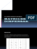 Matrices Dispersas