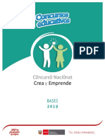 Bases Crea Emprende 2019